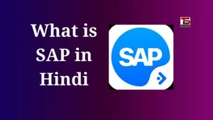 What is SAP in Hindi