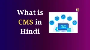 What is CMS in Hindi