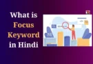 What is Focus Keyword in Hindi