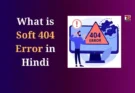 What is Soft 404 Error in Hindi