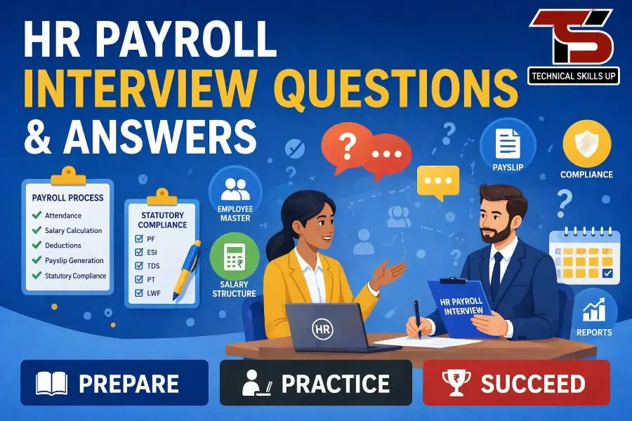 Top HR Payroll Interview Questions and Answers
